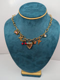 COLLAR DE ESLABONES Y DIJE "MIX AND MATCH"