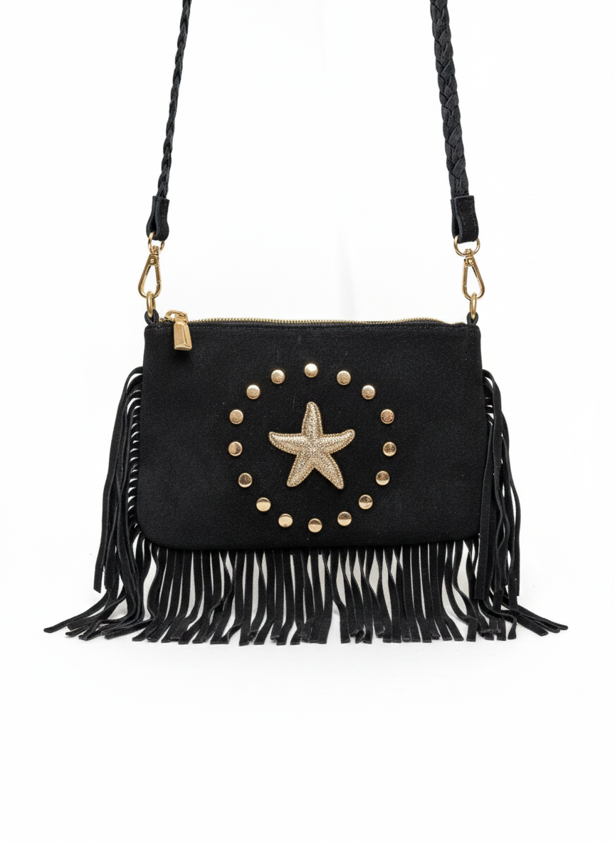 BOLSO BANDOLERA "ESTRELLA DE MAR NOIR"