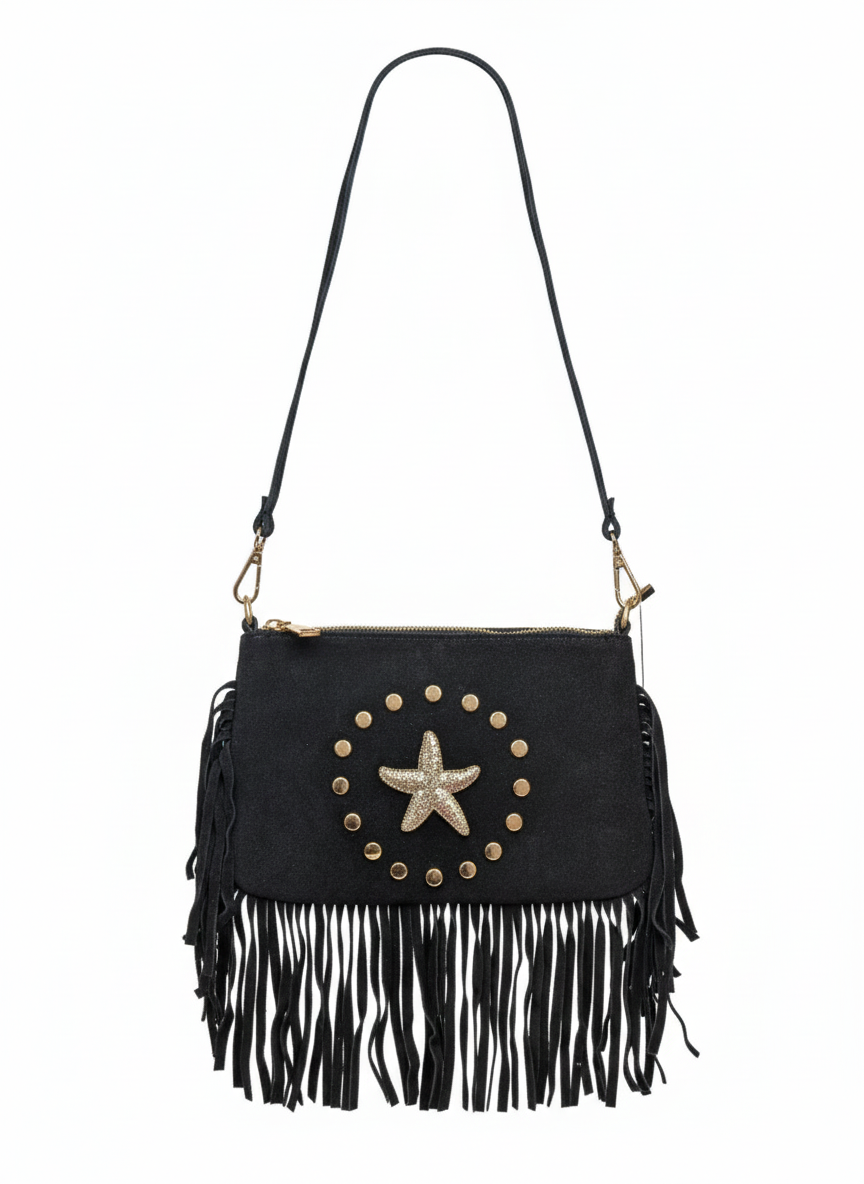 BOLSO BANDOLERA "ESTRELLA DE MAR NOIR"