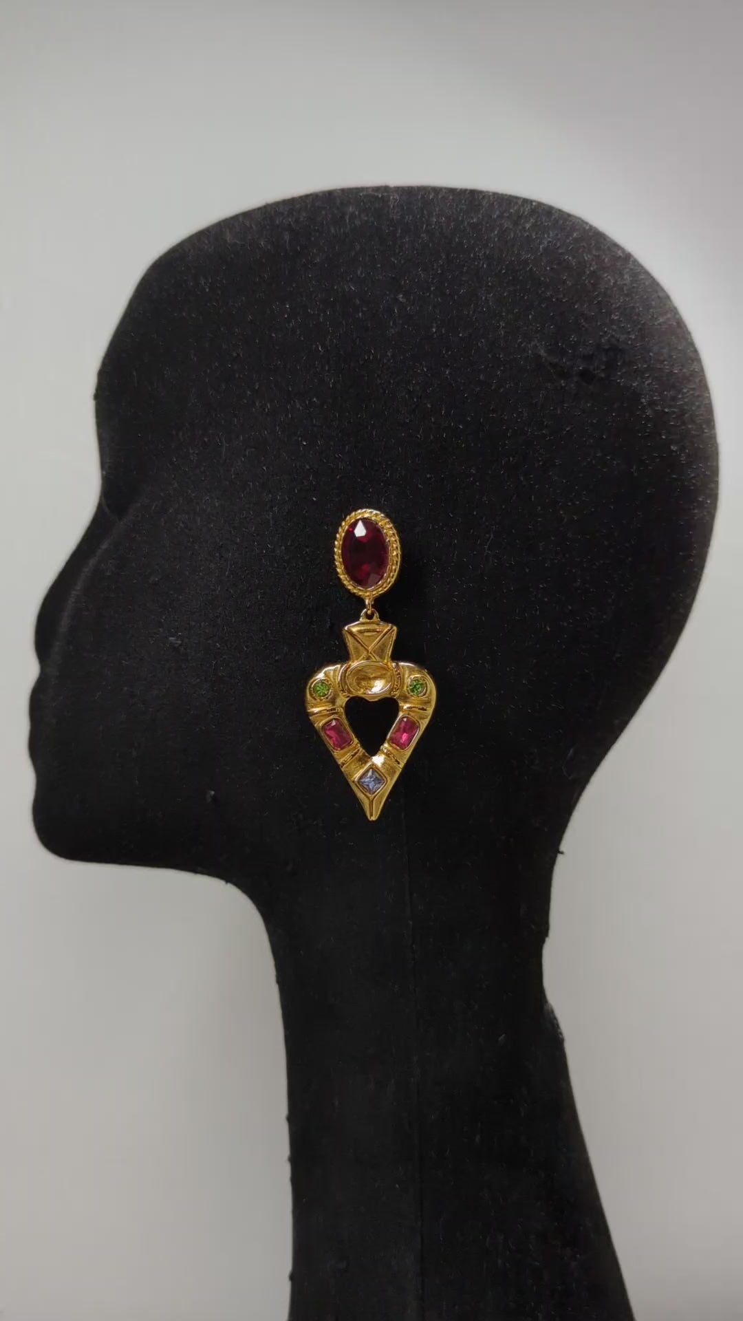 PENDIENTES CORAZÓN REAL ❤️